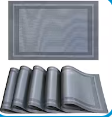 Creative Deco SET OF 6 Placemats