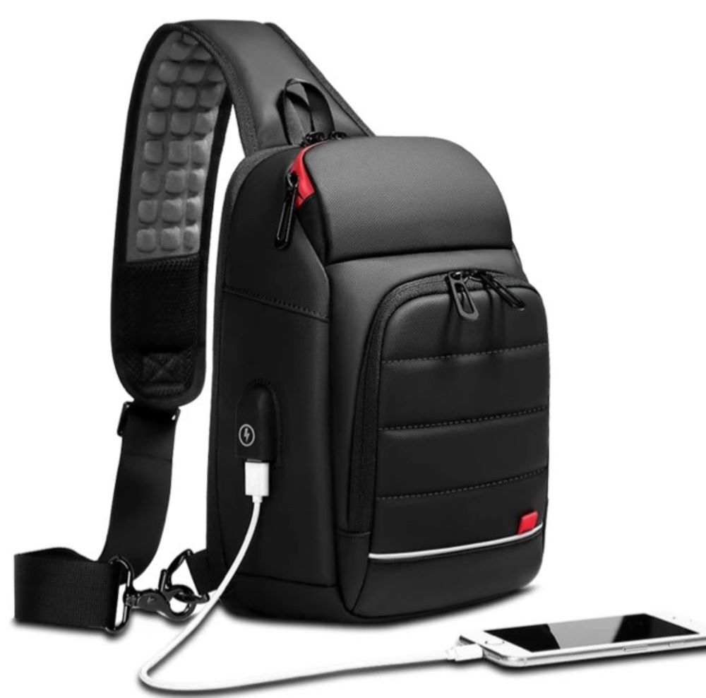 iDemoo Premium Crossbody Sling Bag - Waterproof Chest Bag