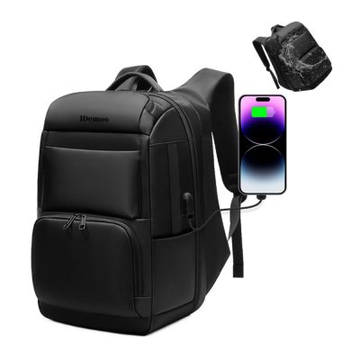 iDemoo SABRE 17 Inch Laptop Backpack with USB Charging Port - Anti-Theft