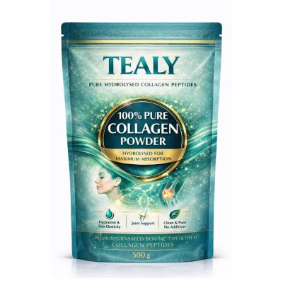 TEALY 100% Pure Hydrolysed COLLAGEN Peptides Powder 500g